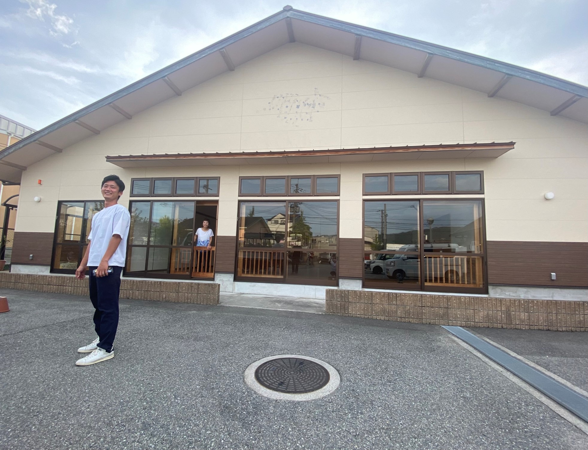 京都府亀岡市にてはこべ保育園様の外壁塗装工事行いました
